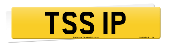 Registration number TSS 1P